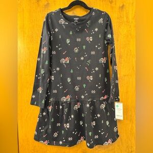 Kids Festive Carter’s Black Dress